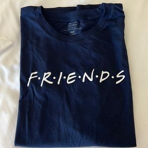 Brand new Navy blue Friends tshirt women’s XXL